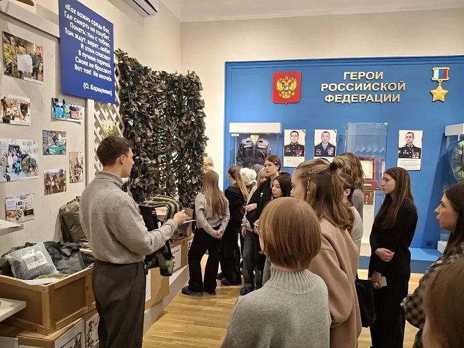 Пензенский «Музей Специальной военной операции» со дня открытия посетили более 6,5 тысяч раз