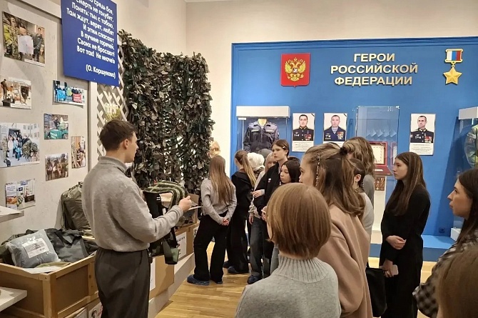 Пензенский «Музей Специальной военной операции» со дня открытия посетили более 6,5 тысяч раз