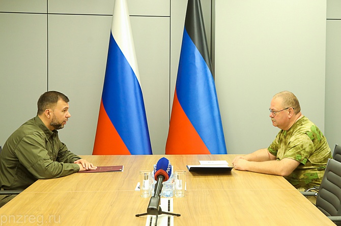Олег Мельниченко и Денис Пушилин обсудили дальнейшие перспективы взаимодействия регионов