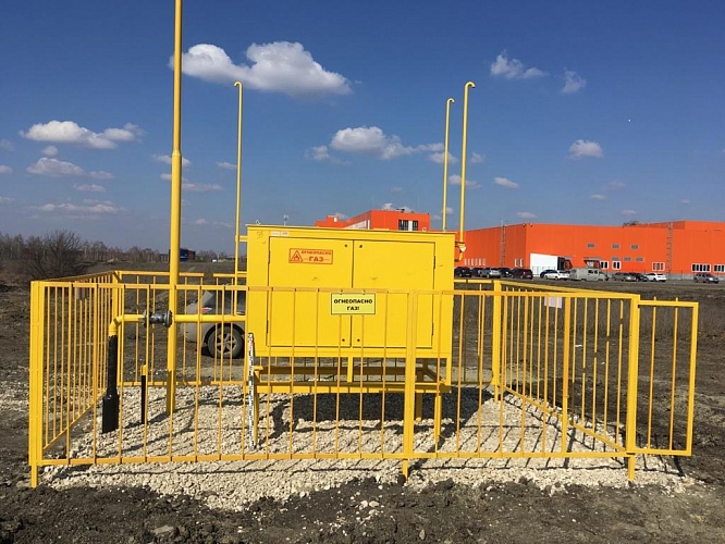 Завершено строительство газопровода высокого давления Р≤0,6МПа к заводу по переработке индейки мощностью 214 тонн/сутки в составе комплекса по убою и переработке индейки в Нижнеломовском районе Пензенской области
