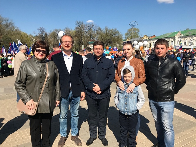 Сотрудники ГУП ПО "ОГЭК" приняли участие в торжественном мероприятии, посвященном Дню Весны и Труда, состоявшемся в Пензе 1 мая 2019 года.