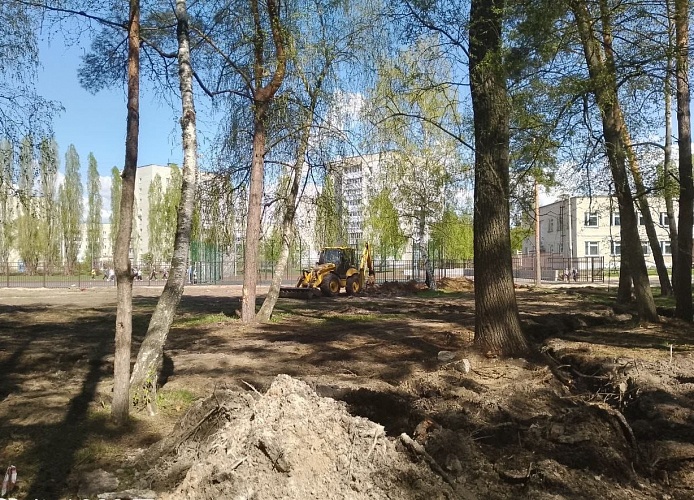 В Пензенской области активно благоустраивают территории, победившие во Всероссийском онлайн-голосовании в 2024 году
